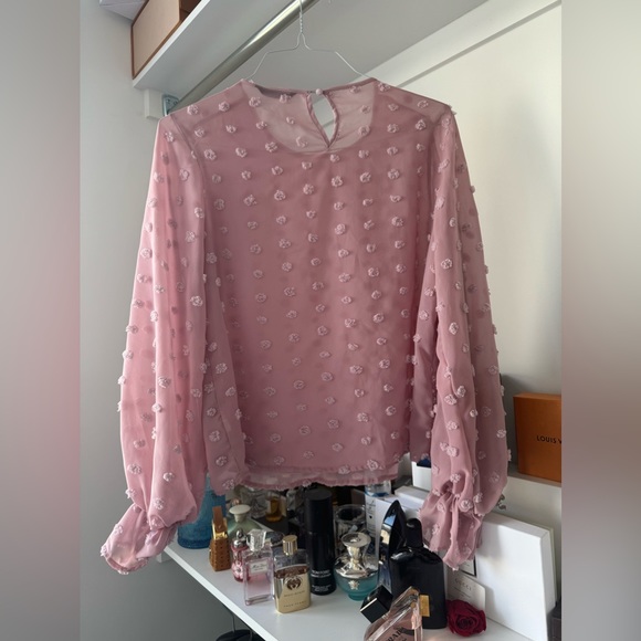 Pink spring/ summer top - Picture 2 of 3